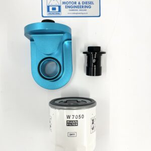 Kit 236, 90° Oil Filter Adaptor for all injection V8s (1994 onwards)