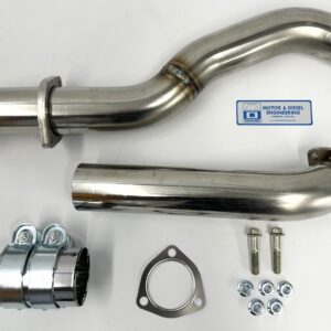 Kit 249, Stainless Front & Intermediate Exhaust Pipe 300Tdi to 4 Cylinder Defender